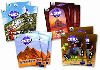 Project X CODE Extra: Purple Book Band, Oxford Level 8: Wonders of the World and Pyramid Peril, Class pack of 12 cover