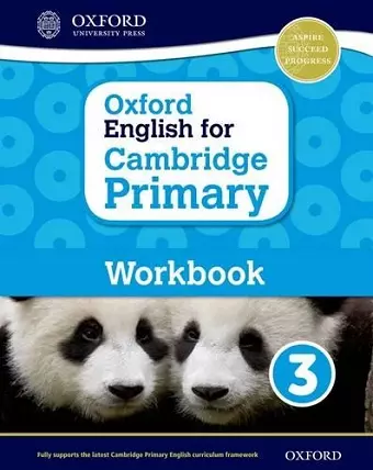 Oxford English for Cambridge Primary Workbook 3 cover