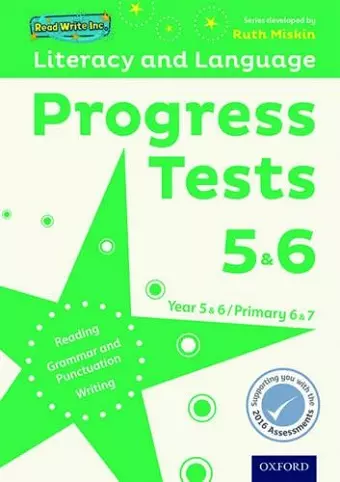 Read Write Inc. Literacy and Language: Years 5&6: Progress Tests 5&6 cover