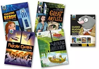 Project X Origins Graphic Texts: Grey Book Band, Oxford Level 14: Mixed Pack of 4 cover