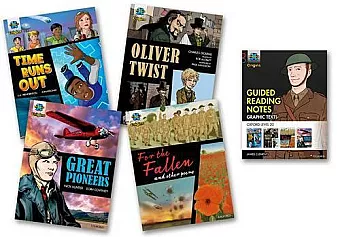 Project X Origins Graphic Texts: Dark Red+ Book Band, Oxford Level 20: Mixed Pack of 4 cover