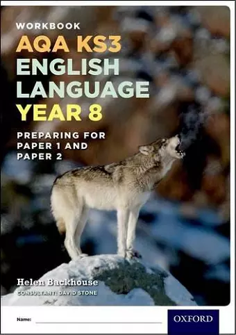 AQA KS3 English Language: Year 8 Test Workbook Pack of 15 cover