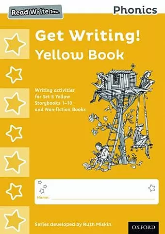 Read Write Inc. Phonics: Get Writing! Yellow Book Pack of 10 cover