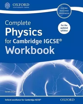 Complete Physics for Cambridge IGCSE® Workbook cover