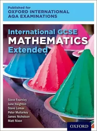 OxfordAQA International GCSE Mathematics Extension (9260) cover