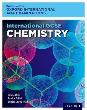 OxfordAQA International GCSE Chemistry (9202) cover