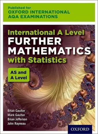 OxfordAQA International A-level Further Mathematics with Statistics (9665) cover