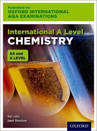 OxfordAQA International A-level Chemistry (9620) cover