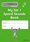 Read Write Inc. Phonics: My Set 1 Speed Sounds Book (Pack of 5) cover