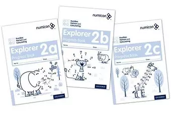 Numicon: Number, Pattern and Calculating 2 Explorer Progress Books ABC (Mixed pack) cover