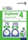 Numicon: Geometry, Measurement and Statistics 4 Explorer Progress Book cover