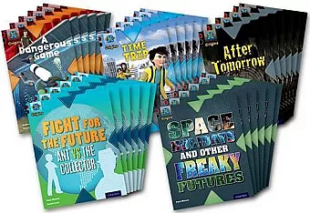 Project X Origins: Dark Red+ Book band, Oxford Level 20: Into the Future: Class Pack of 30 cover