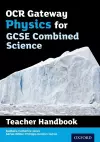 OCR Gateway GCSE Physics for Combined Science Teacher Handbook cover