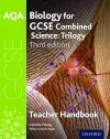 AQA GCSE Biology for Combined Science Teacher Handbook cover