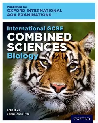 OxfordAQA International GCSE Combined Sciences Biology (9204) cover