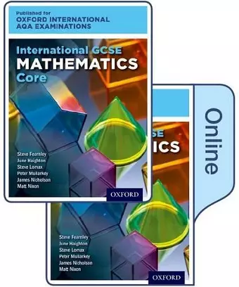 OxfordAQA International GCSE Mathematics Core (9260) cover