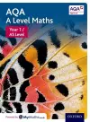 AQA A Level Maths: Year 1 / AS Student Book cover