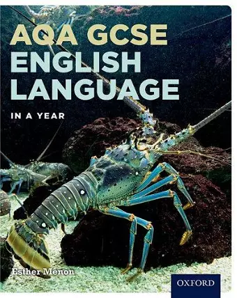 AQA GCSE English Language in a Year Student Book cover