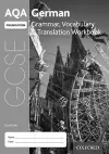 AQA GCSE German Foundation Grammar, Vocabulary & Translation Workbook for the 2016 specification (Pack of 8) cover