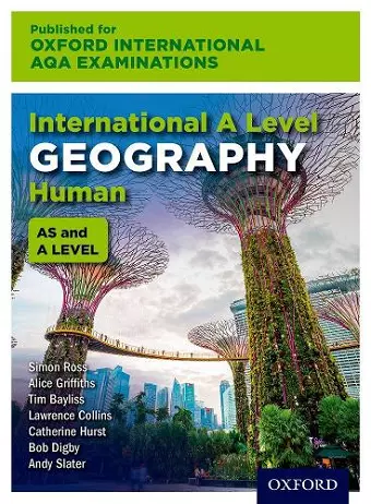 Oxford International AQA Examinations: International A Level Geography Human cover