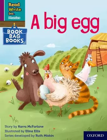 Read Write Inc. Phonics: A big egg (Purple Set 2 Book Bag Book 2) cover