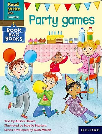 Read Write Inc. Phonics: Party games (Blue Set 6 Book Bag Book 7) cover