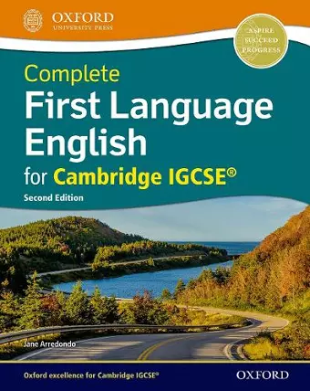 Complete First Language English for Cambridge IGCSE® cover