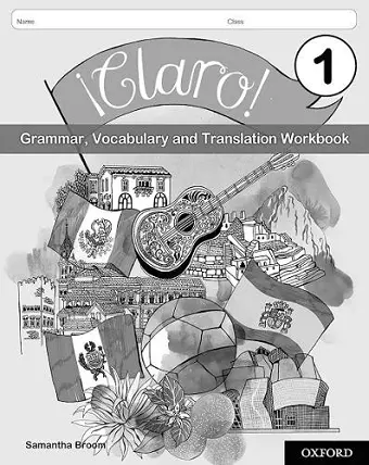 ¡Claro! 1 Grammar Vocabulary and Translation Workbook (Pack of 8) cover