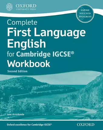 Complete First Language English for Cambridge IGCSE® Workbook cover