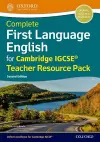 Complete First Language English for Cambridge IGCSE® Teacher Resource Pack cover