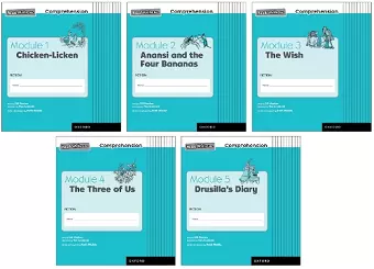 Read Write Inc. Comprehension: Modules 1-5 Class Pack of 50 (10 of each title) cover