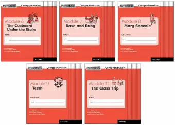 Read Write Inc. Comprehension: Modules 6-10 Class Pack of 50 (10 of each title) cover