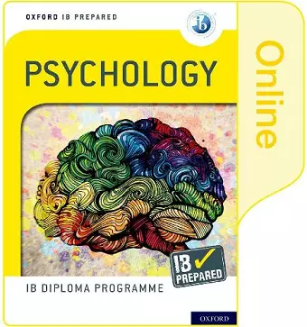 Oxford IB Diploma Programme: IB Prepared: Psychology (Online) cover