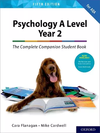 The Complete Companions: AQA Psychology A Level: Year 2 Student Book cover