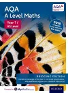 AQA A Level Maths: Year 1 / AS Level: Bridging Edition cover
