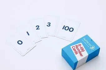 Numicon: 0-100 Numeral Cards cover