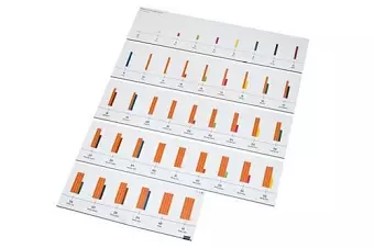 Numicon: 0-41 Number Rod Number Line cover