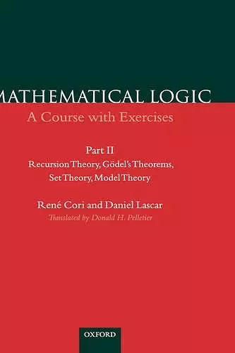 Mathematical Logic: Part 2 cover