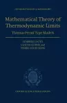 Mathematical Theory of Thermodynamic Limits cover