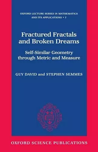 Fractured Fractals and Broken Dreams cover