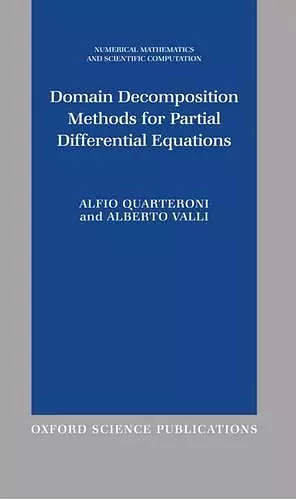 Domain Decomposition Methods for Partial Differential Equations cover