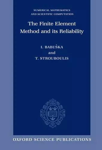 The Finite Element Method and its Reliability cover
