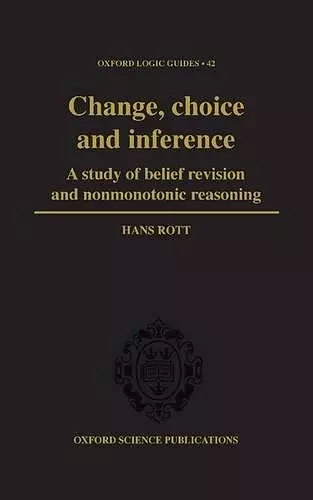 Change, Choice and Inference cover