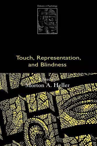 Touch, Representation, and Blindness cover