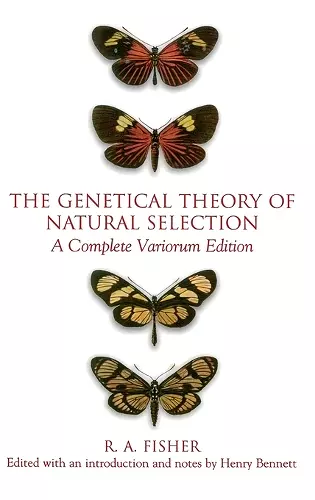 The Genetical Theory of Natural Selection cover