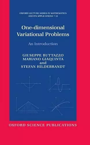 One-dimensional Variational Problems cover