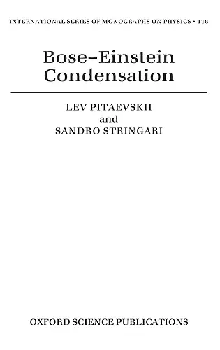 Bose-Einstein Condensation cover