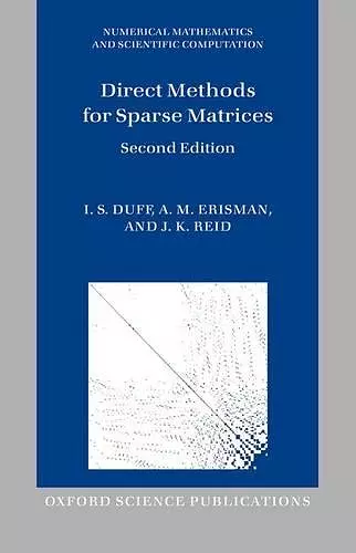 Direct Methods for Sparse Matrices cover