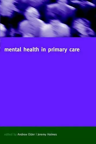 Mental Health in Primary Care cover