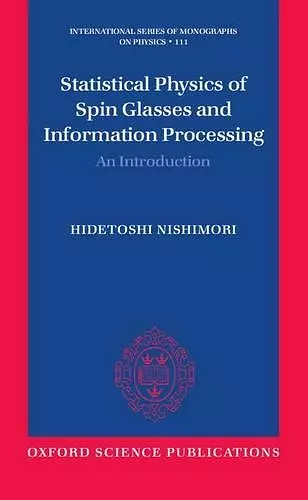 Statistical Physics of Spin Glasses and Information Processing cover